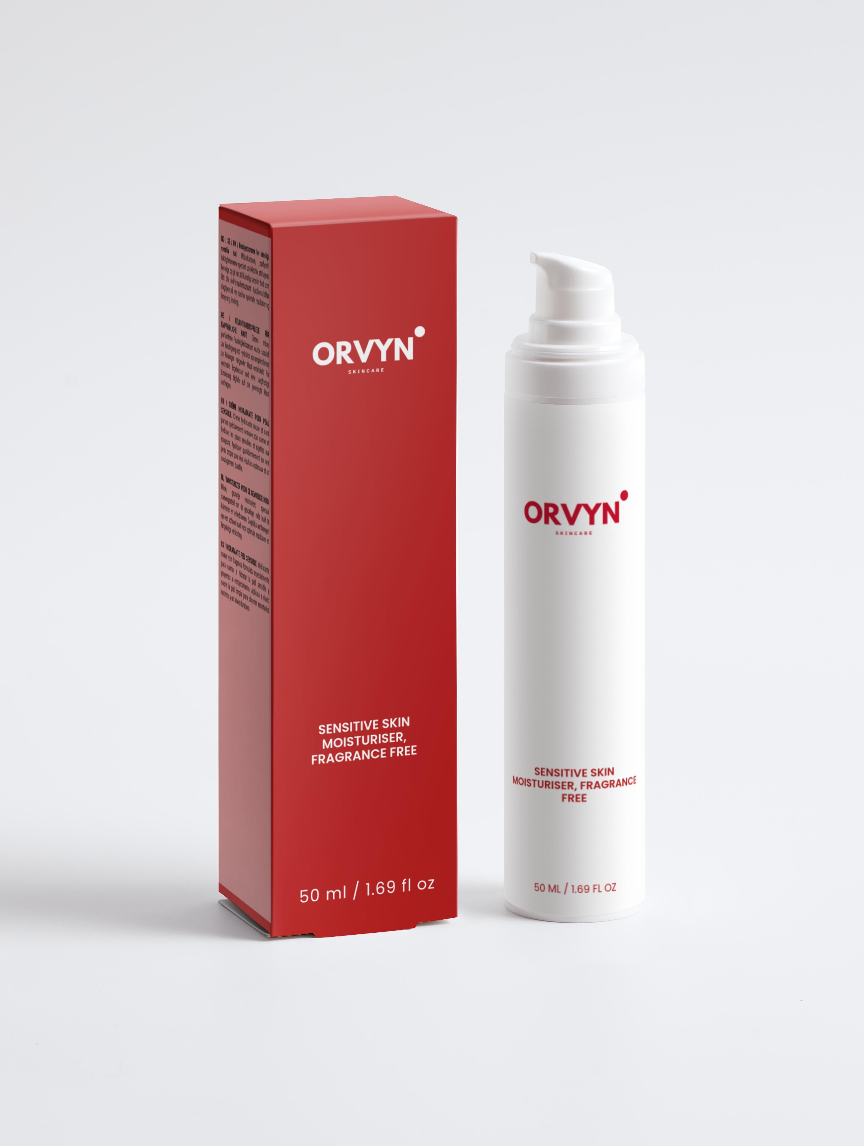 Sensitive Skin Moisturiser, Fragrance Free