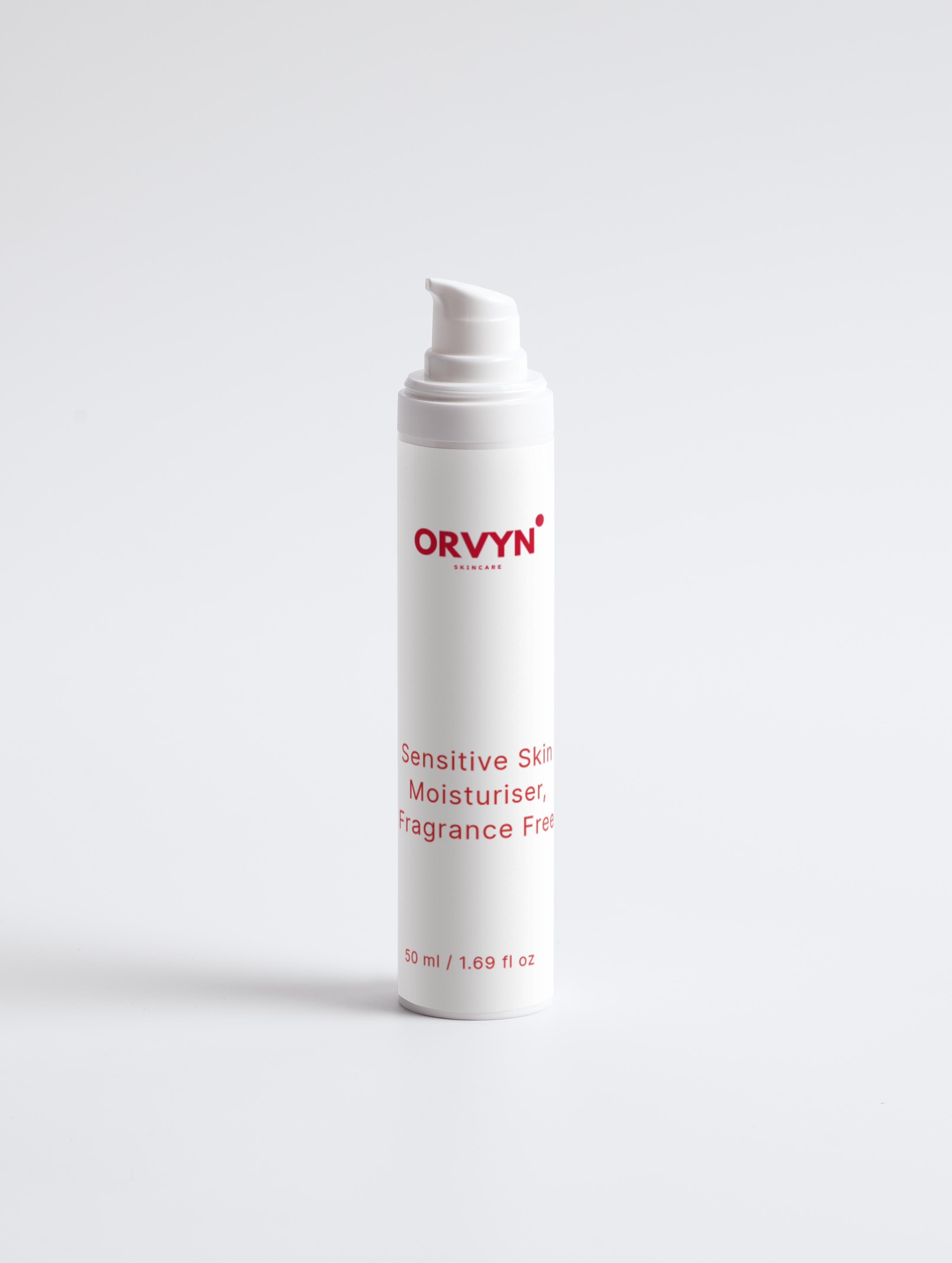 Sensitive Skin Moisturiser, Fragrance Free